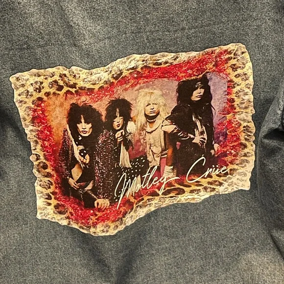 MOTLEY CRUE Oversized vintage Roper fleece lined jacket